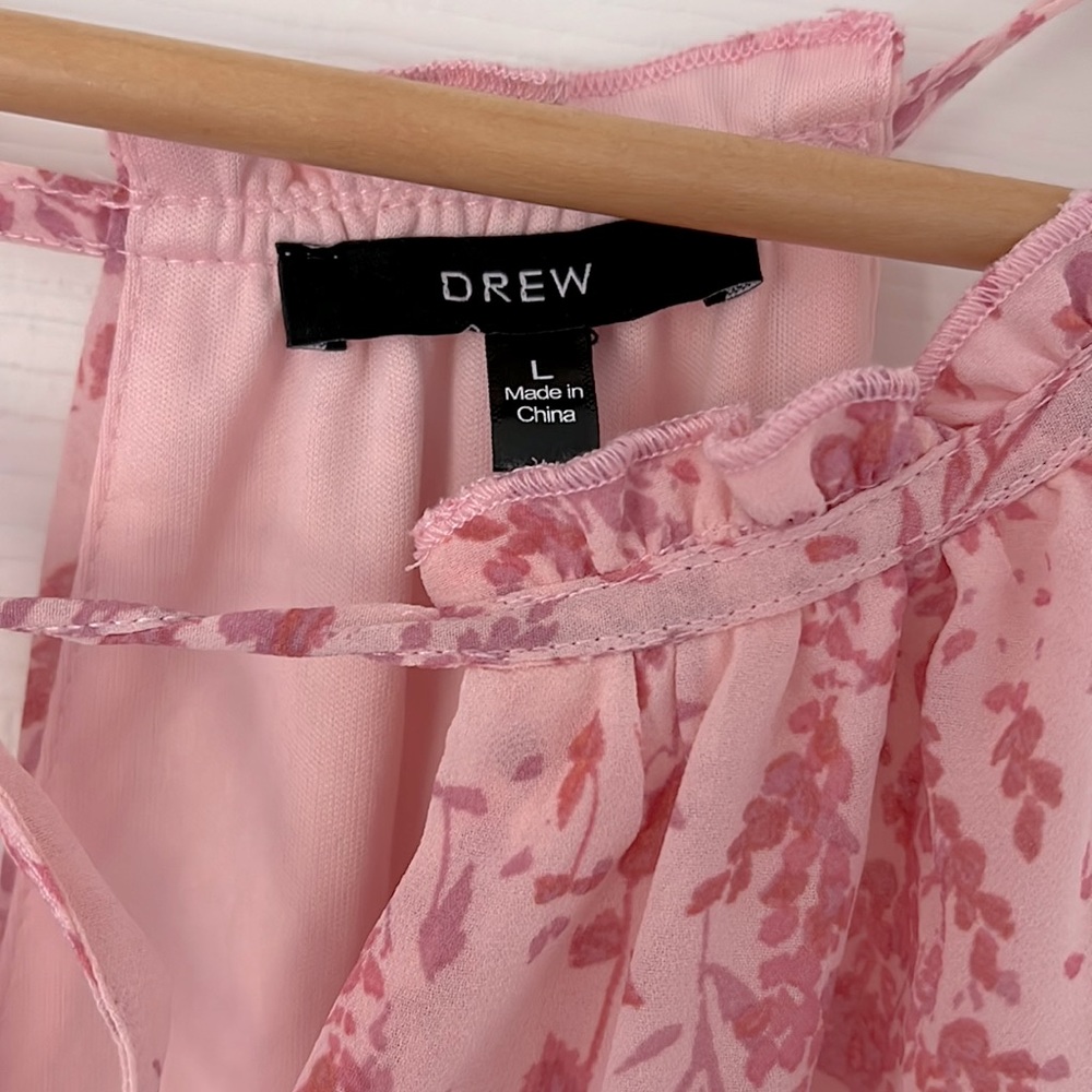 Drew Floral Halter Mini Dress - Picture 3 of 6